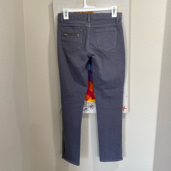 Paper Denim & Cloth Grey EUC Zippered Jeans 25 - Picture 3 of 12